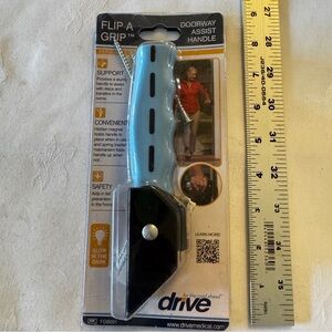 Flip A Grip FGB001 Doorway Assist Handle Glow in the Dark By Drive Medical NEW